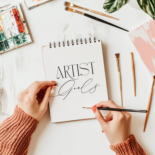 How to set goals for your art business 