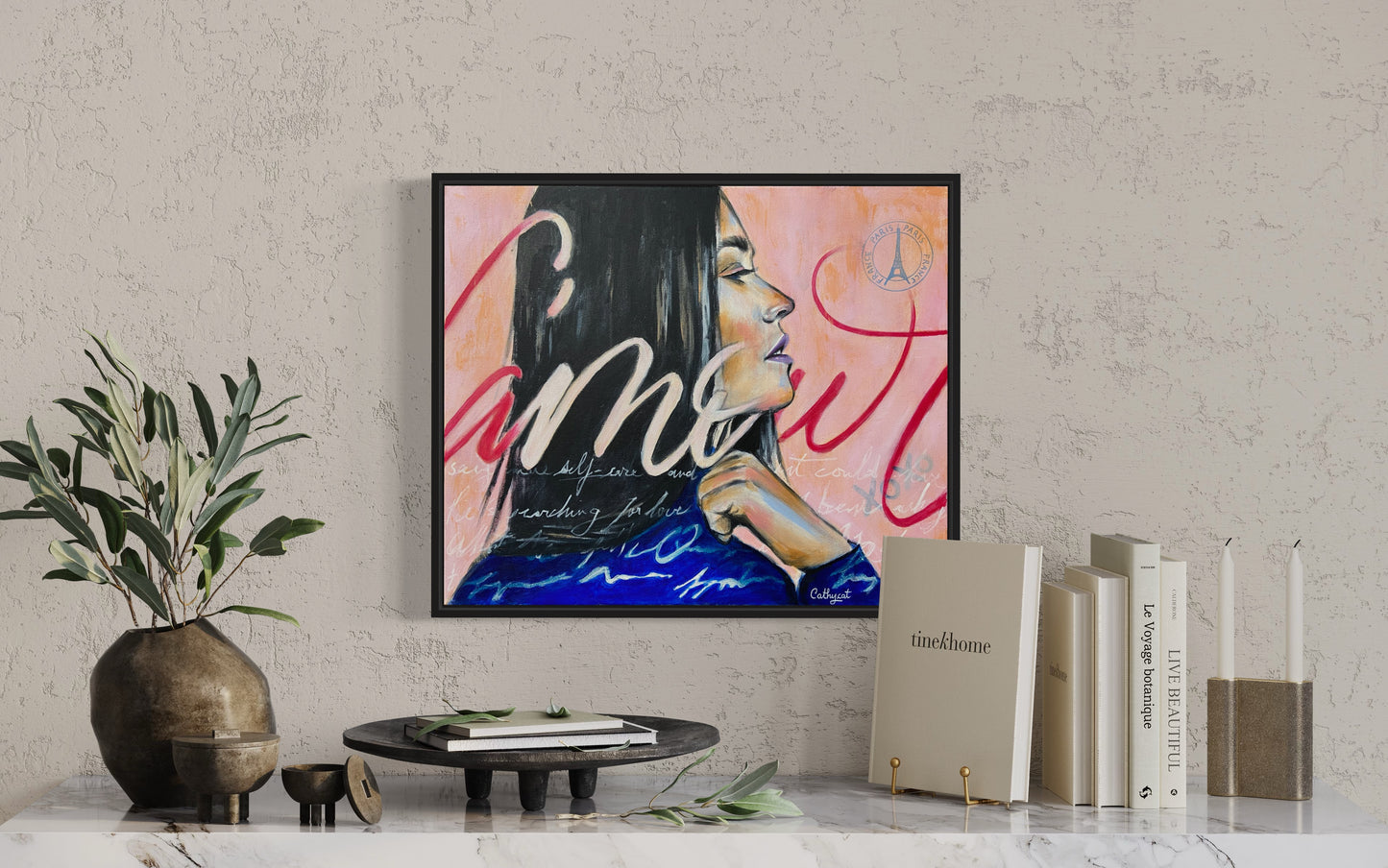 "France" Canvas print