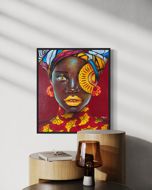 "Mali" Canvas print