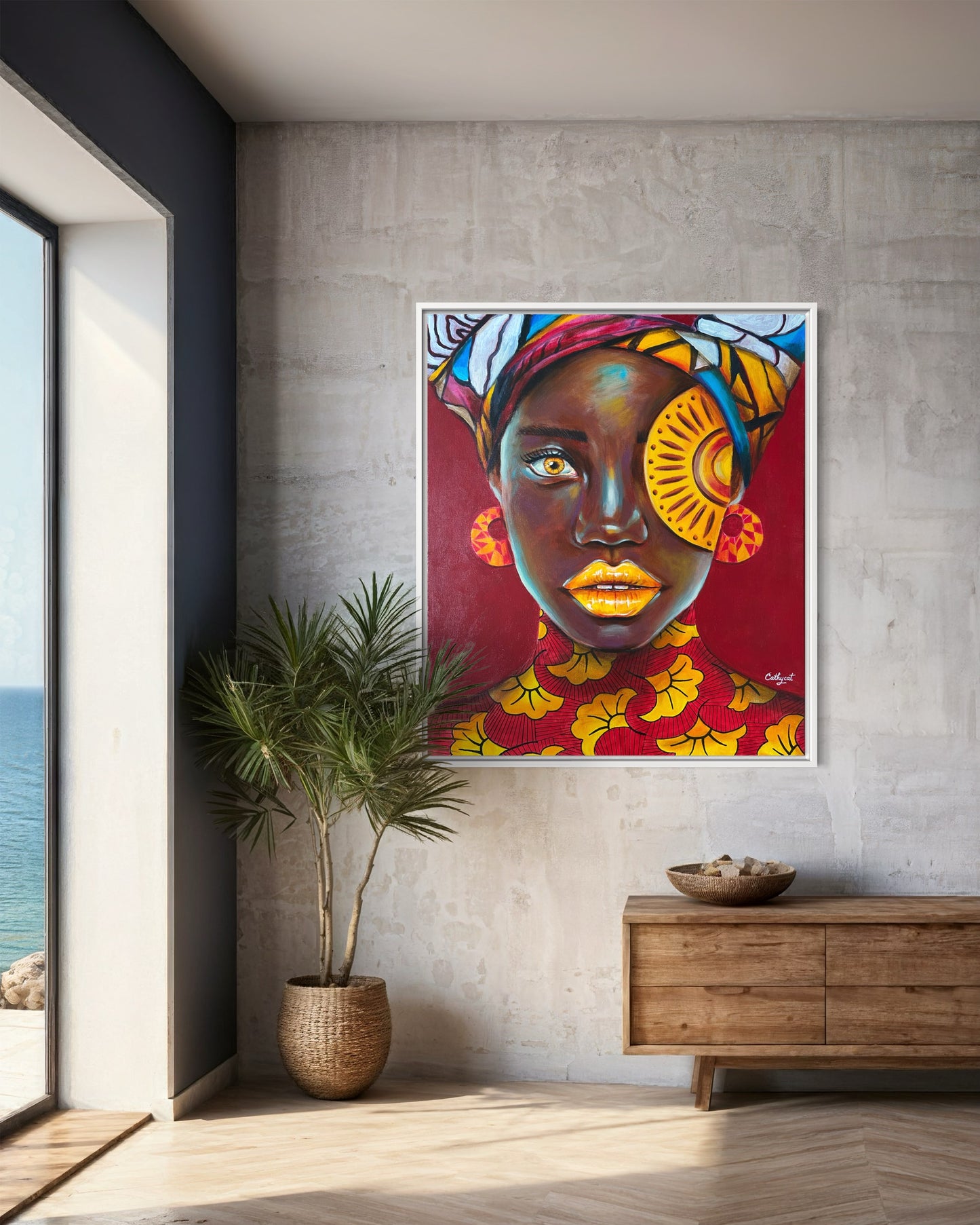 "Mali" Canvas print