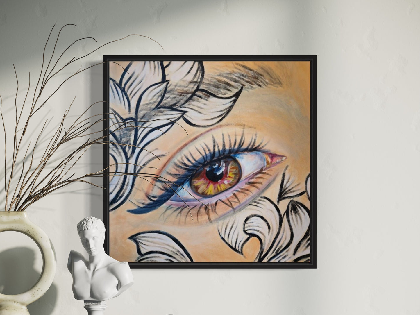 "Moroccan eye" Canvas print