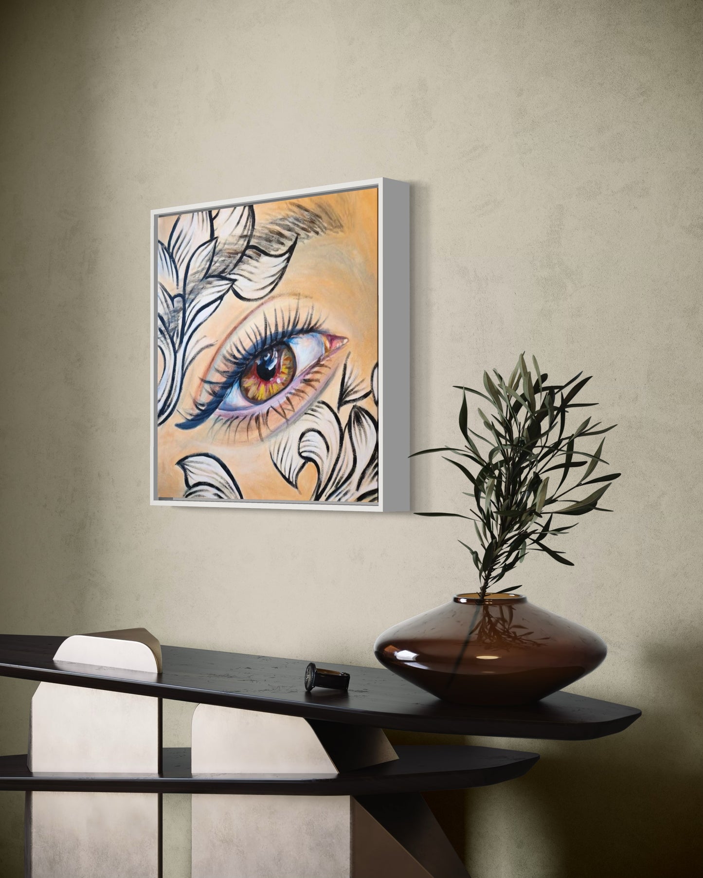 "Moroccan eye" Canvas print