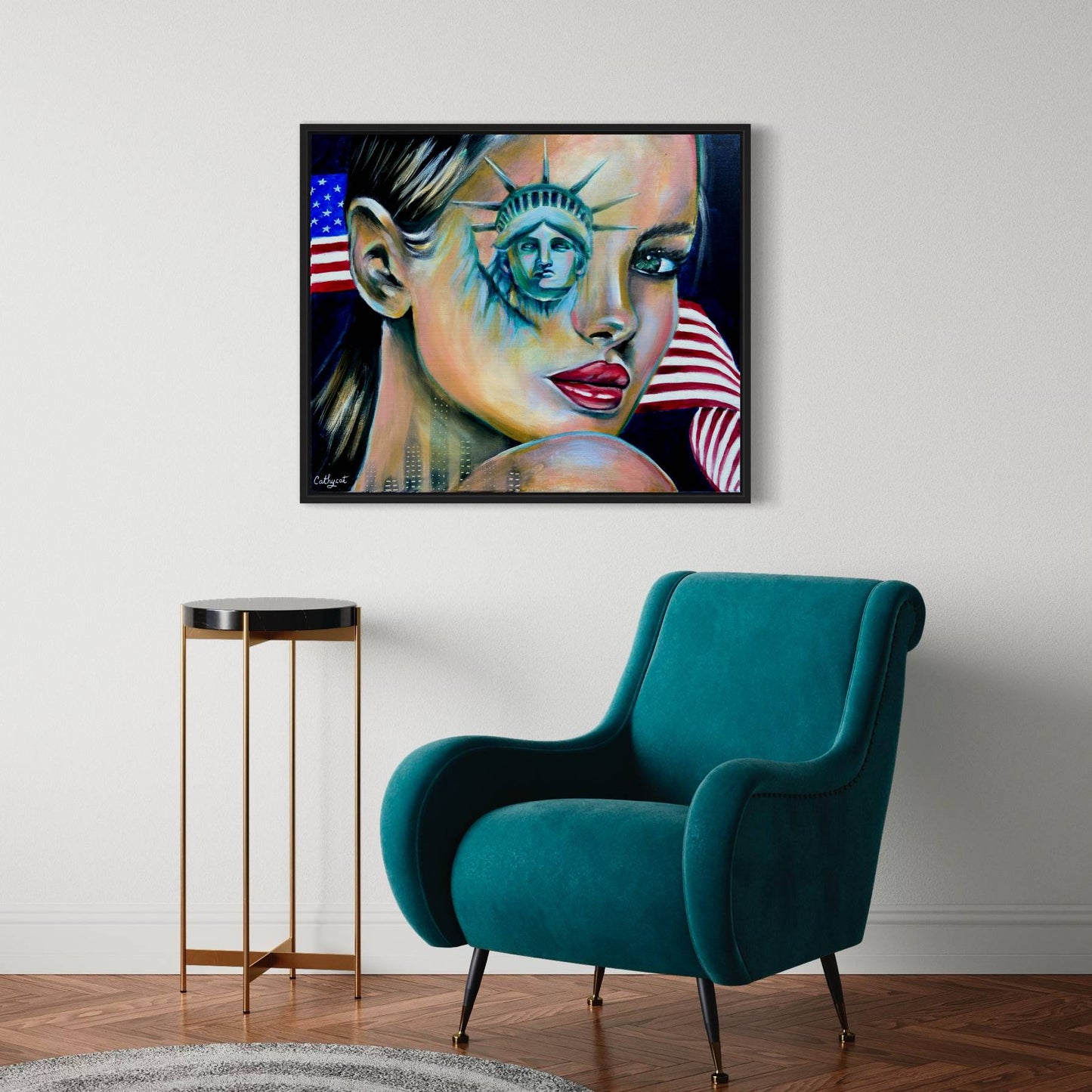 "USA" Original painting