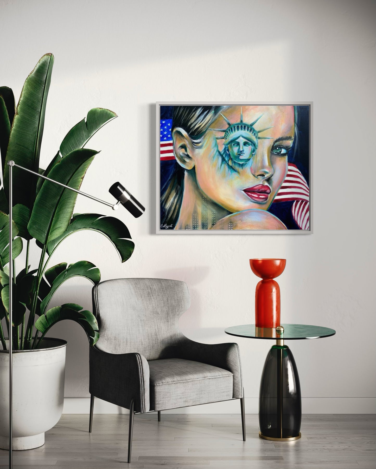 "USA" Original painting