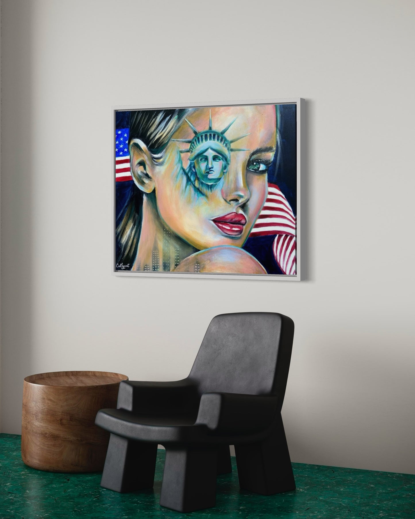 "USA" Original painting